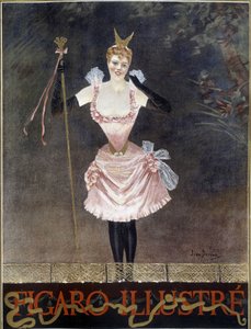 Ballerina - copertina di "Figaro Illustré", n.d.