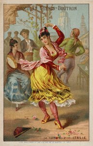 Danza della tarantella, Italia