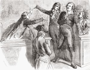 Danton e Desmoulins si difendono davanti alla Convenzione, 30 marzo 1794, da 