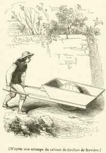 Secondo una stampa del gabinetto di Grollier de Serviere da French School