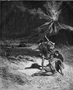 Morte di Gaio Plinio Secondo il Vecchio. Plinio il Vecchio, naturalista e scrittore latino (durante l