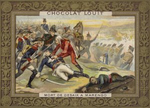 Morte del Generale Desaix alla Battaglia di Marengo, 1800 da French School
