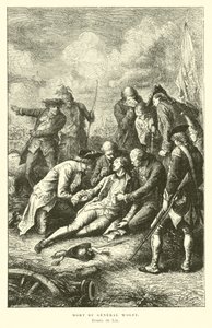 Morte del generale Wolfe, 1759 da French School