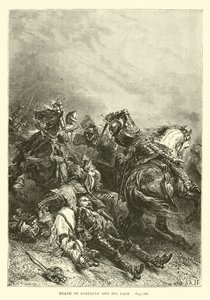 Morte di Gustavo e del suo paggio da French School