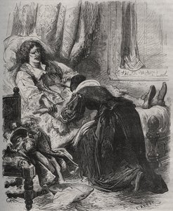 Morte di Jean Baptiste (Jean-Baptiste) Poquelin, detto Molière (1622-1673), 17 febbraio
