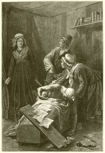 Morte di Marat da French School