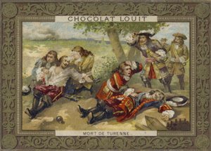 Morte del Maresciallo Turenne alla Battaglia di Salzbach, 27 luglio 1675 da French School