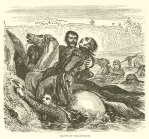 Morte di Poniatowski da French School