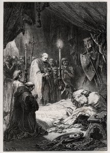 Morte di San Luigi a Tunisi il 25 agosto 1270