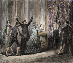 Morte di Louis Henri Joseph de Bourbon, Principe di Condé (Louis VI Henry di Bourbon Condé) da French School