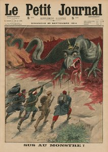 Morte al mostro, illustrazione di copertina da 