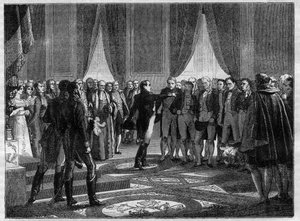 Dicembre 1813 - Violenta apostrofe di Napoleone alla legislatura