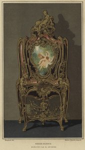Serre-bijoux decorato da Joseph Emmanuel Zwiener, XIX secolo