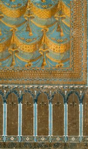Carta da parati decorativa francese c.1800