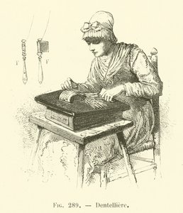 La merlettaia da French School