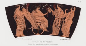 Partenza di Trittolemo da French School