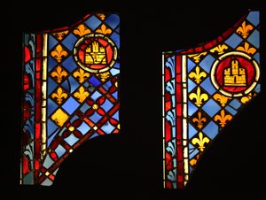 Pannelli araldici, ex Ste Chapelle da French School