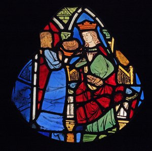 Salomè con la testa di Giovanni Battista, ex Ste Chapelle da French School