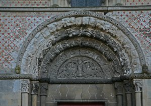 (dettaglio) della porta nord da French School