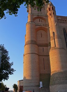Raffigurazione della torre ovest da French School