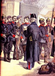 Diserzione in Lussemburgo di soldati francesi alsaziani registrata dai tedeschi da French School