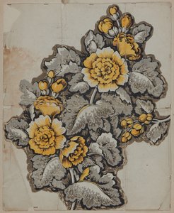 Disegno di design, inizio a metà XIX secolo