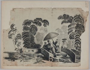 Disegno di Progetto, fine XVIII secolo da French School