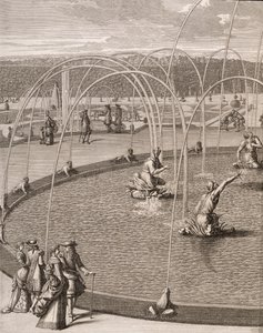 Dettaglio della Fontana di Diana e Apollo a Versailles, da 