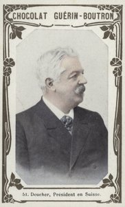Deucher, Presidente della Svizzera da French School