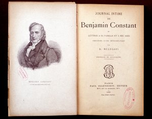 Diario di Benjamin Finstnt. Edizione del 1895 da French School