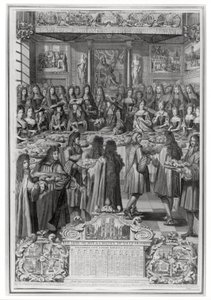Cena di Luigi XIV (1638-1715) all