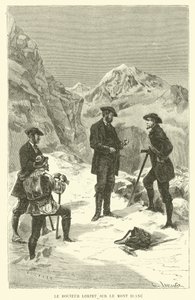 Dottor Lortet sul Monte Bianco da French School