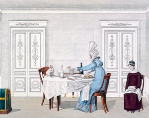 Mania dei cani, tavola 106 da Le Bon Genre, 1818 da French School
