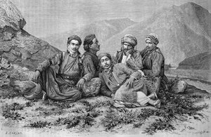Conduttori di asini, da La Syrie d