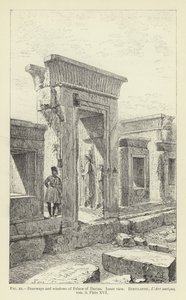 Porte e finestre del Palazzo di Dario, vista interna da French School