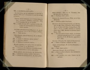 Doppia pagina dal Salon des Refusés, 1863 da French School