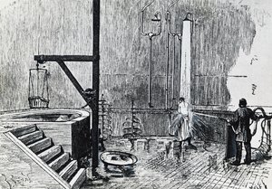 Stabilimento di idroterapia del Dr Duval nel quartiere Chaillot, Parigi da French School
