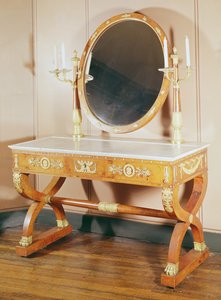 Tavolo da toeletta, stile Primo Impero (legno)