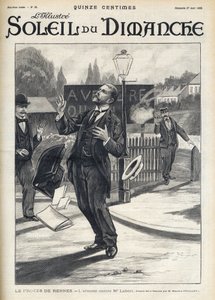 Affare Dreyfus - Tentato omicidio di Maître Labori durante il processo di Rennes - Attacco contro Mr. Fernand Labori (1860-1917), avvocato difensore di Alfred Dreyfus (1859-1935), colpito da un proiettile alla schiena a Rennes mentre si recava al luogo del da French School