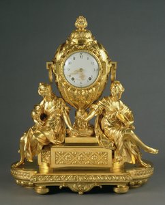 Orologio da camino di Luigi XVI, c.1765