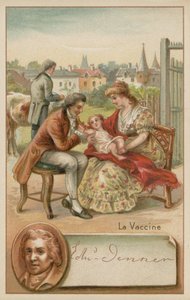 Edward Jenner, medico e scienziato inglese che scoprì il vaccino contro il vaiolo