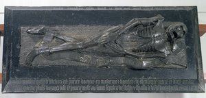 Effigie di Guillaume Lefranchois (m.1446) noto come Potier, Dottore e Canonico di Bethune, 1446 da French School