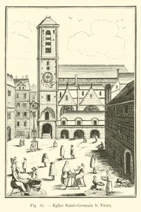 Chiesa di Saint-Germain le Vieux da French School
