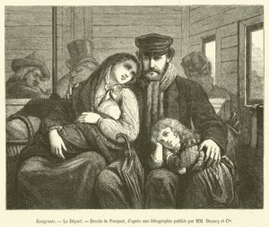 Emigranti, La partenza da French School