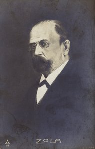 Emile Zola (1840-1902), romanziere, giornalista e drammaturgo francese (litografia)