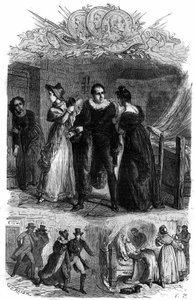 Emilie de Lavalette, conosciuta come Madame de la Valletta, fece fuggire suo marito Antoine Marie Chamans, conte di Lavalette, dalla Conciergerie durante la rivoluzione. Incisione in 