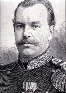 Imperatore Alessandro III (1845-94) di Russia da French School