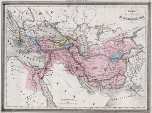 Impero e spedizione di Alessandro Magno - Tavola da 