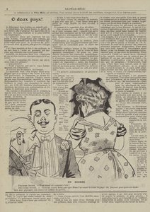 En soiree. Illustrazione per Le Pele-Mele