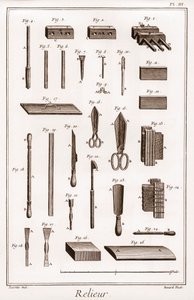Enciclopedia o Dizionario delle Scienze, Arti e Professioni di Denis Diderot (1713-1784) e Jean d